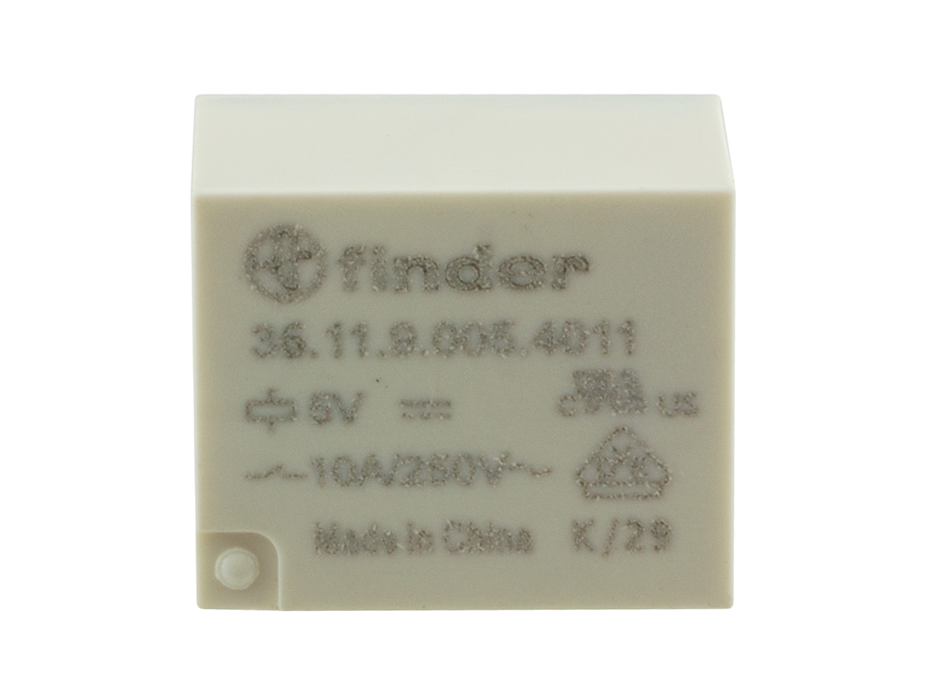 Relé 5 pines 36.11.9.005.4011 5VDC 10A para BCM automoción