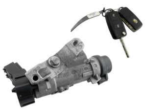 Kit cerradura bloqueo de dirección 6R0905851 + 2 telemandos para Volkswagen Transporter